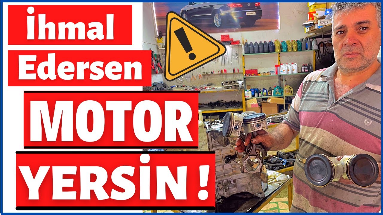 MOTORU DAĞITTIKÇA HÜSRANA UĞRADIK ! Motor Rektefiye Nasıl Yapılır ? MOTOR YENİLEME/SIFIRLAMA -DİKKAT