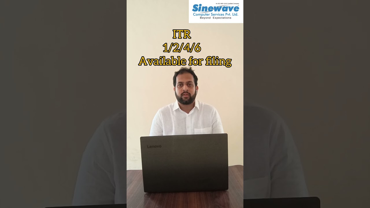 CBDT update on ITR Filing
