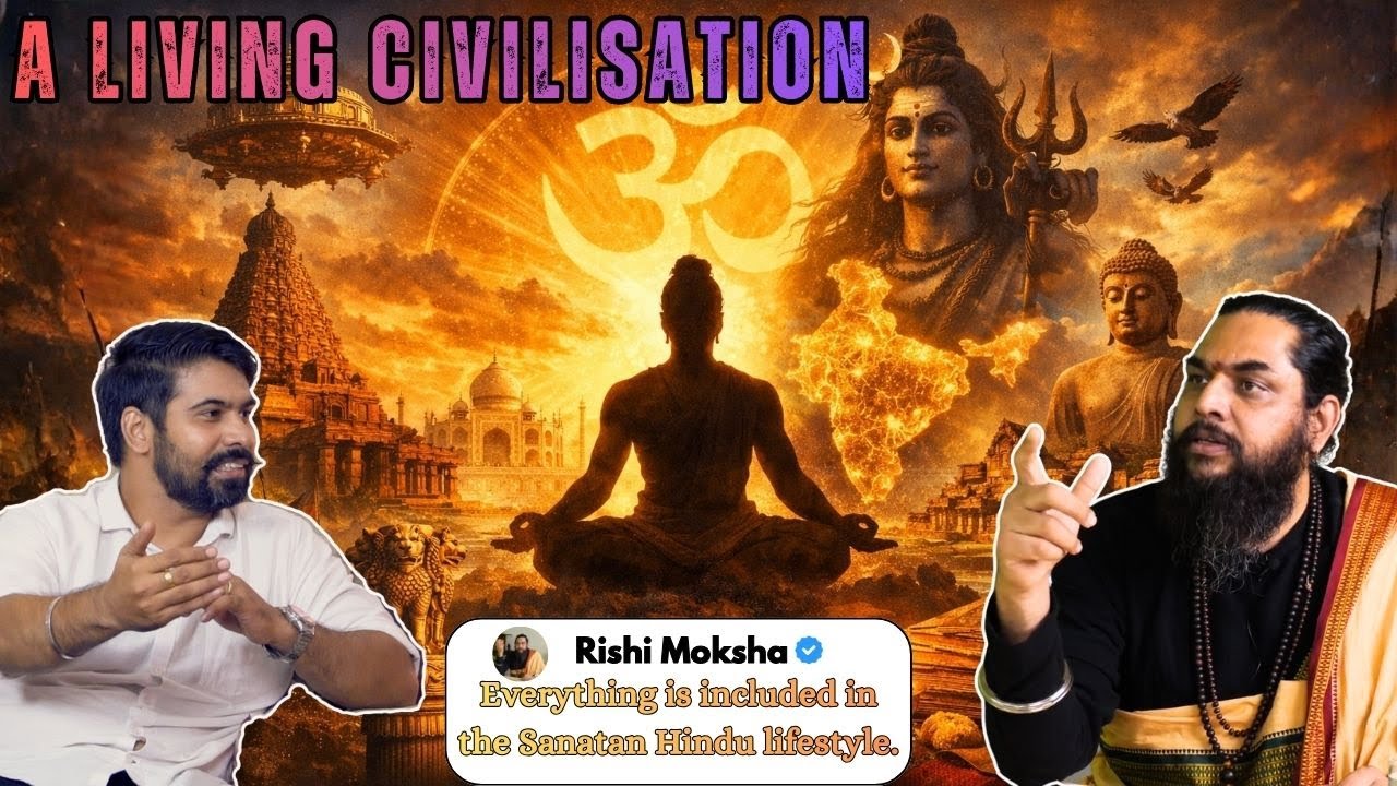 Bharat is not just a Nation, It's also a Civilisation | Secrets Modern India Forgot! | Rishi Moksha