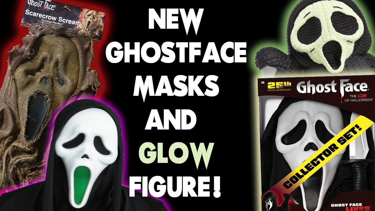 New Scream masks and Glow-in-the-Dark figure!