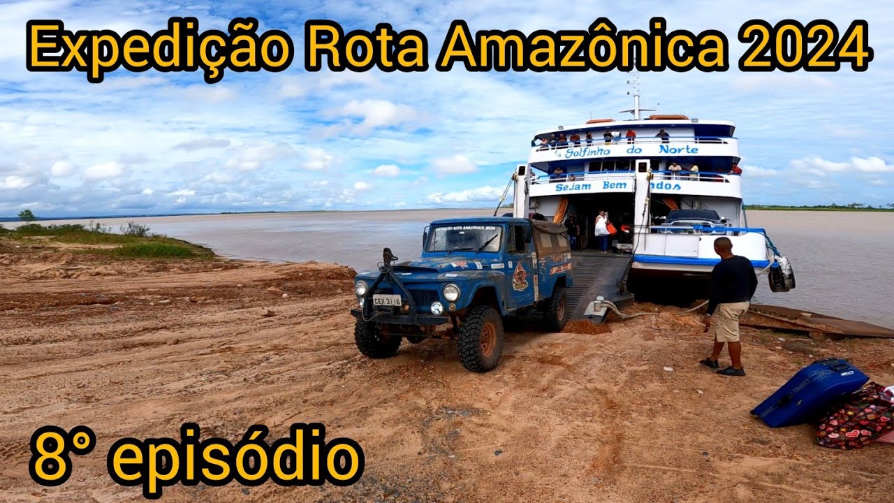 Expedição Rota Amazônica 2024 - 08° Ep - Chegada e saída de Manaus