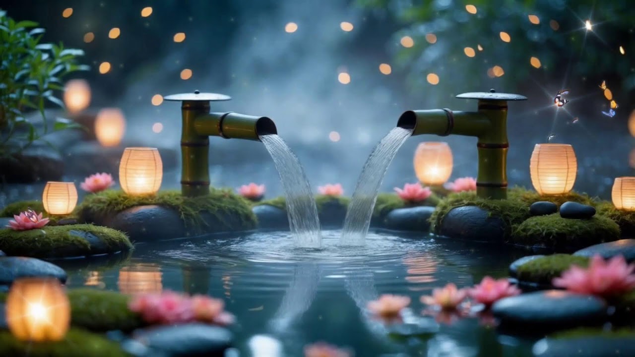 Meditation for Inner Peace 🌿 Calm Piano with Water Sounds to Soothe the Heart