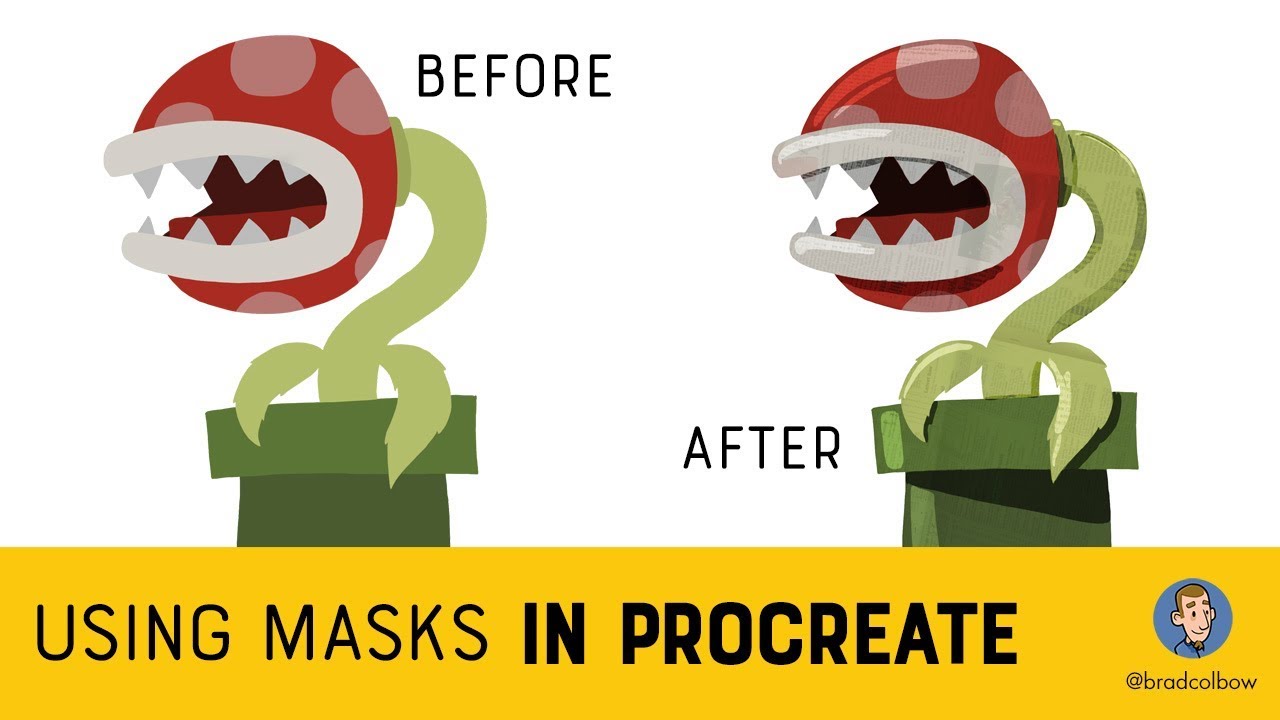 Drawing With Masks in Procreate 4 Tutorial