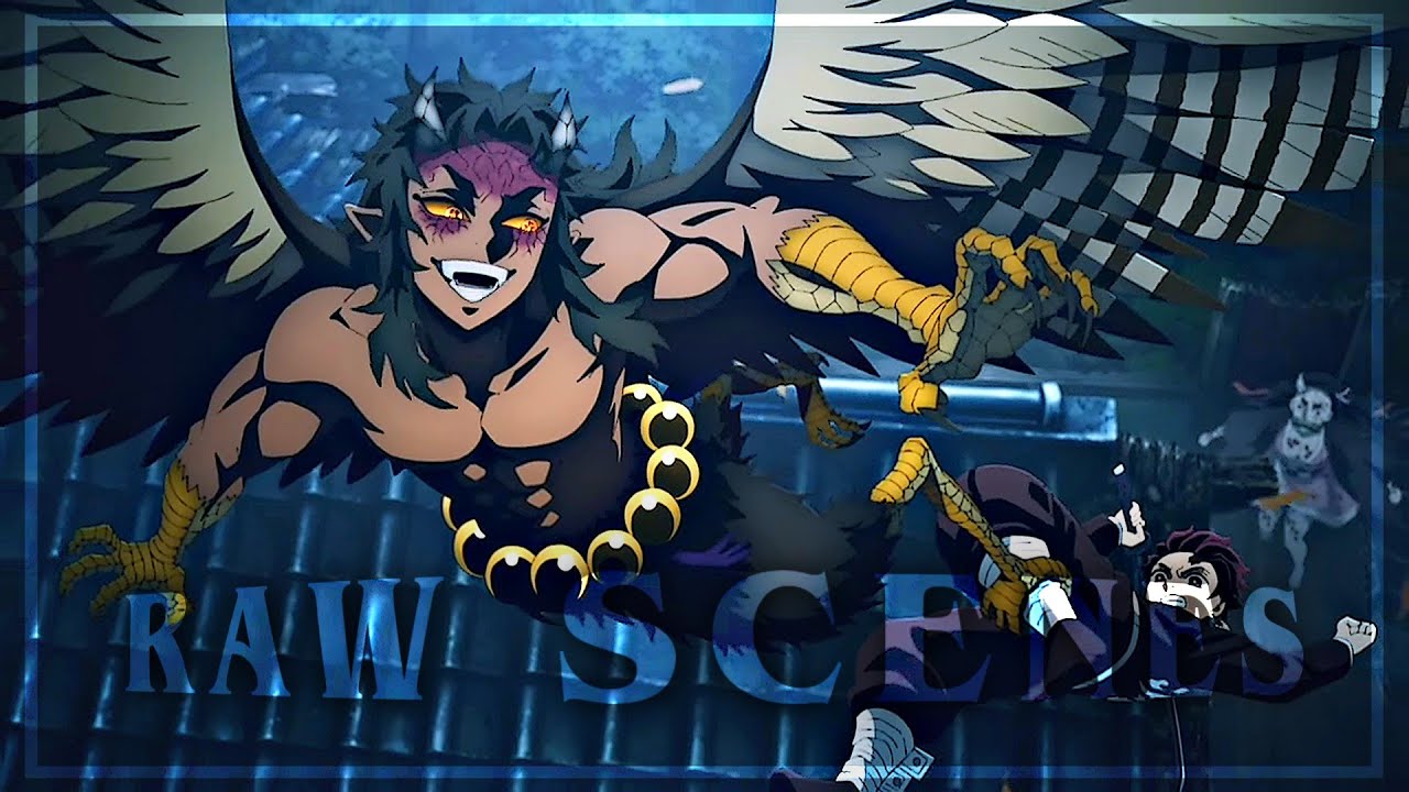 Hantengu | Raw scenes | Demon slayer | S3EP3