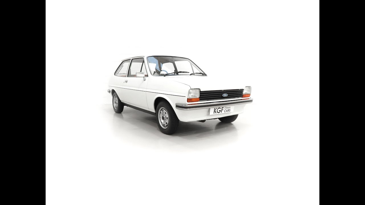 A Mind Blowing Mk1 Ford Fiesta 1.1 L with 8,134 miles and One Owner from New! - SOLD!