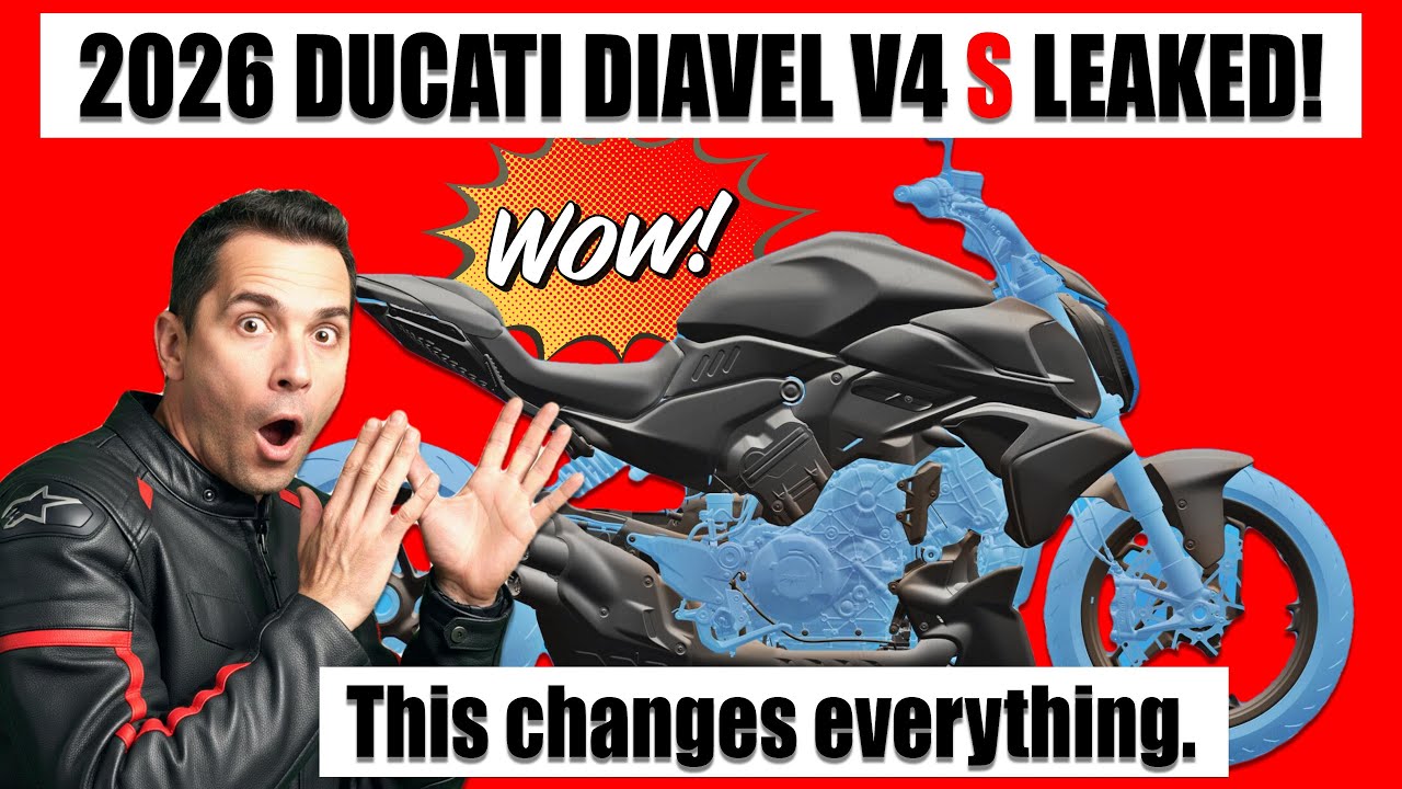 DUCATI LEAK The 2026 Diavel V4 S Just Changed Everything!