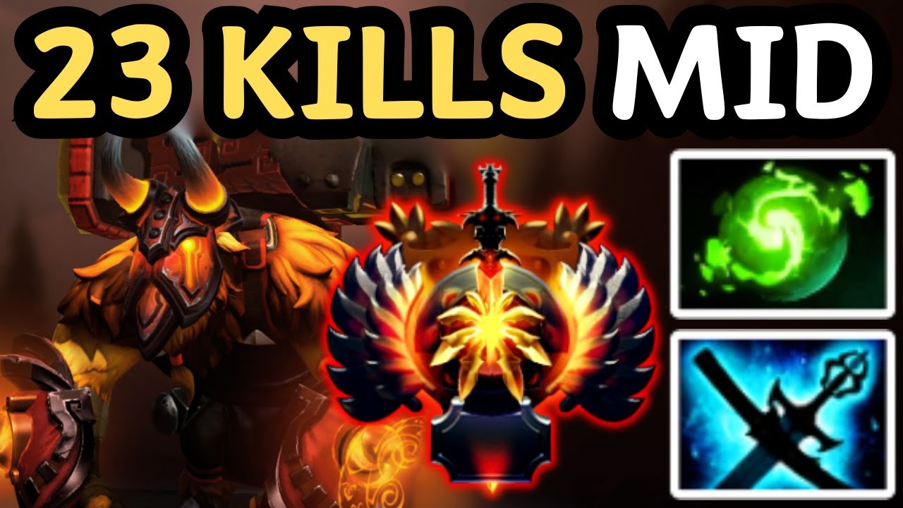 🔥 23 KILLS MID EARTHSHAKER IS ACTUALLY BROKEN MAX BURST - DOTA 2