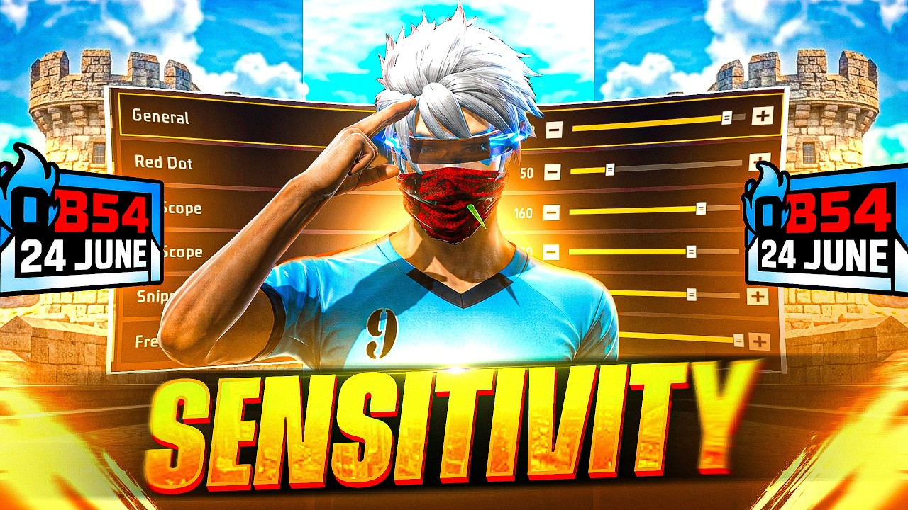 OB54! Best Sensitivity 💀 Setting For Headshot After Update ⚙️ 2GB-3GB-4GB-6GB-8GBRAM I FF