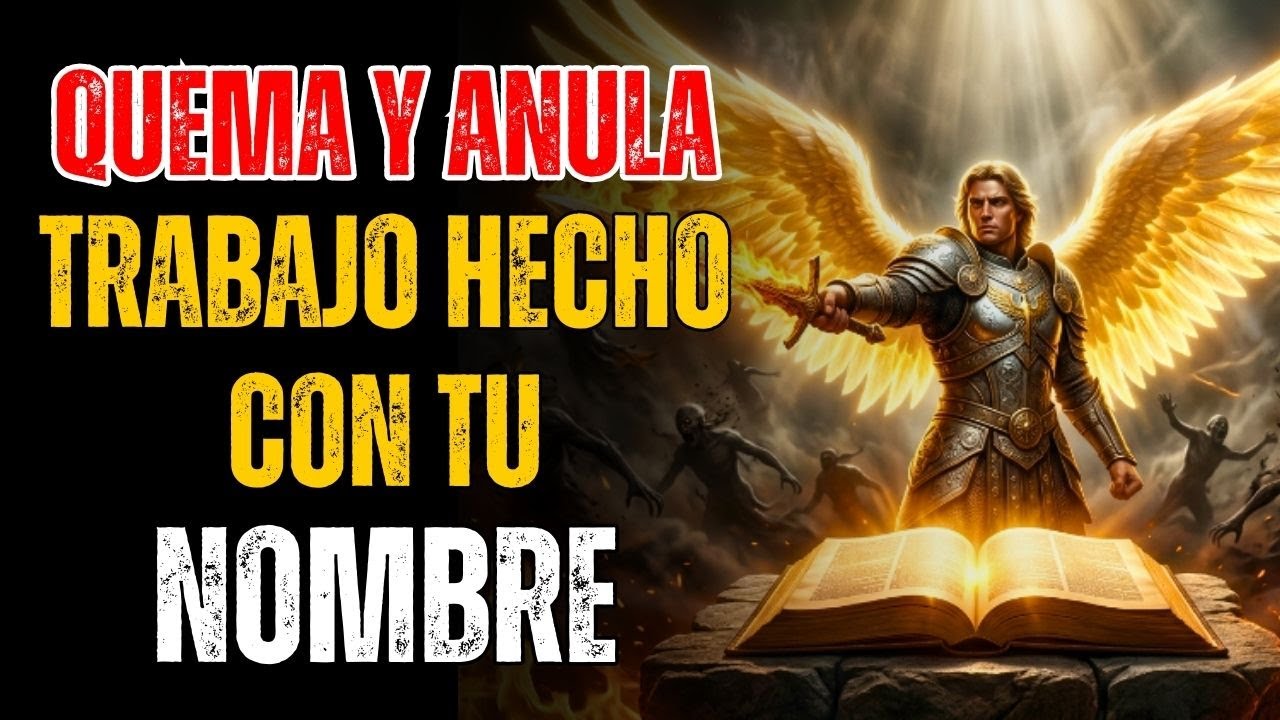 ⚔️ Si usaron tu nombre para el mal, esta oración REVIERTE y DEVUELVE el doble al enemigo