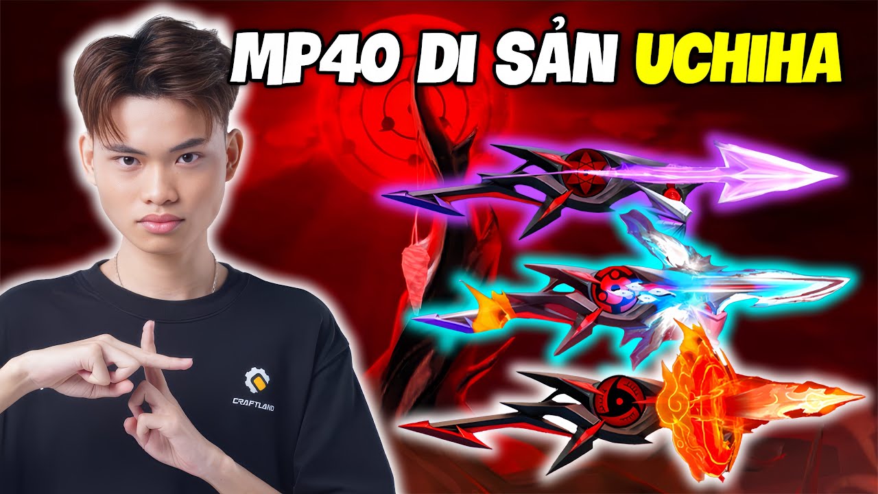 WhiteToxic Thử Thách Chỉ Dùng Mp40 Di Sản Uchiha Lấy Top 1