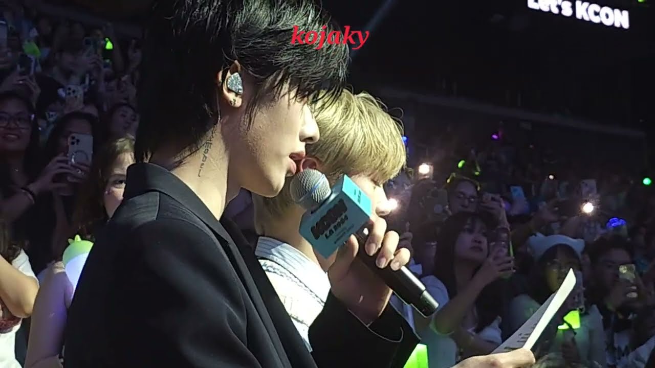 4K [Fancam] KCON LA 2024 - INI アイエヌアイ - LOUD and LEGIT - Day 3 07-28-24
