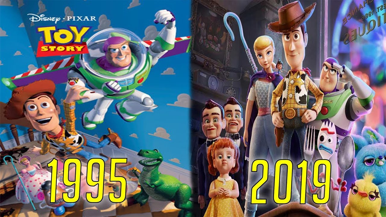 Эволюция фильмов, мультфильмов и сериалов по мотивам &laquo;Истории игрушек&raquo; (1995&ndash;2019)