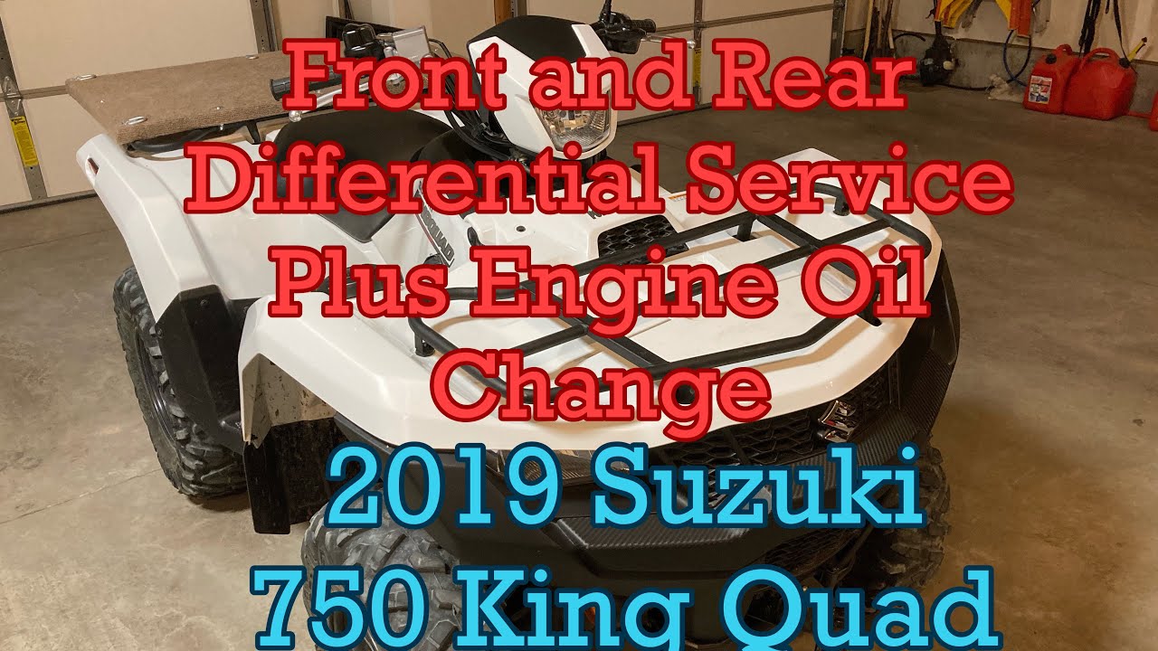 How to change the fluids for 2019 King Quad