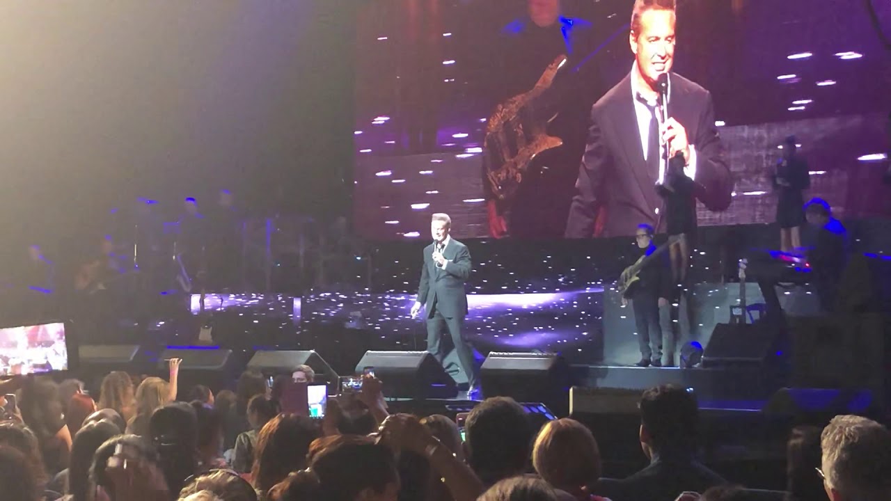 Luis Miguel. “Hasta que me olvides” en Montreal.