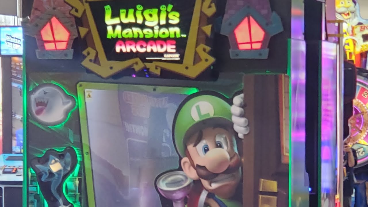 Luigi mansion arcade game 2025
