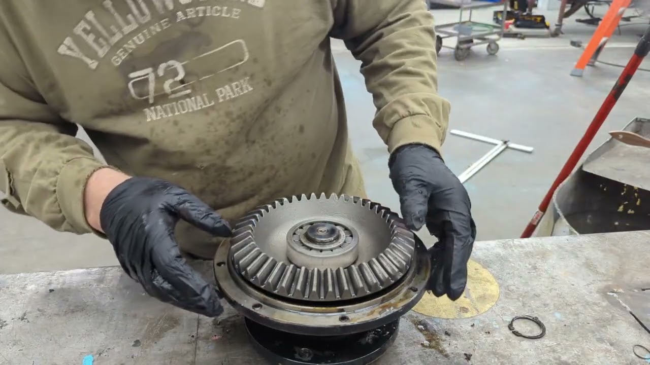 JOHN DEERE 4410 FRONT AXLE SEAL REPLACEMENT