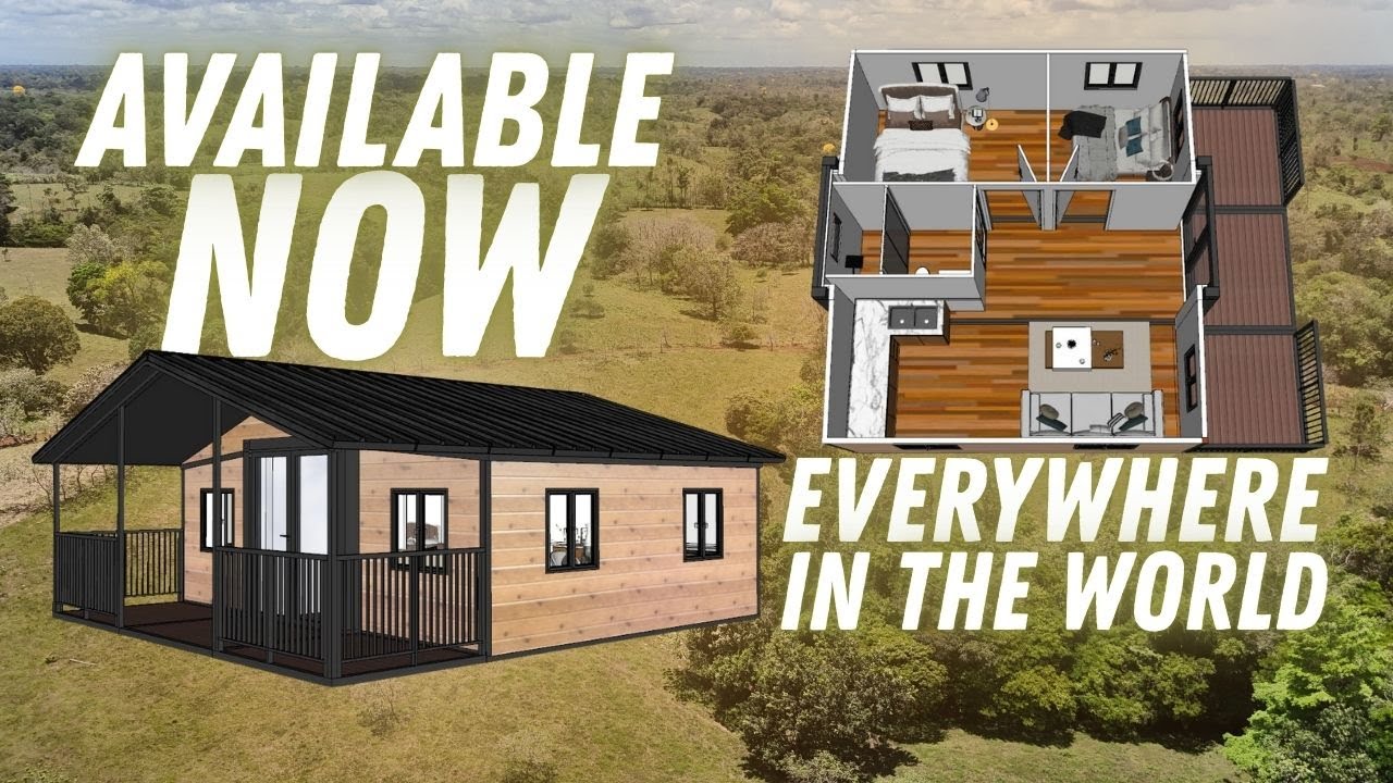 Econest 36 - Modular house available now everywhere in the world