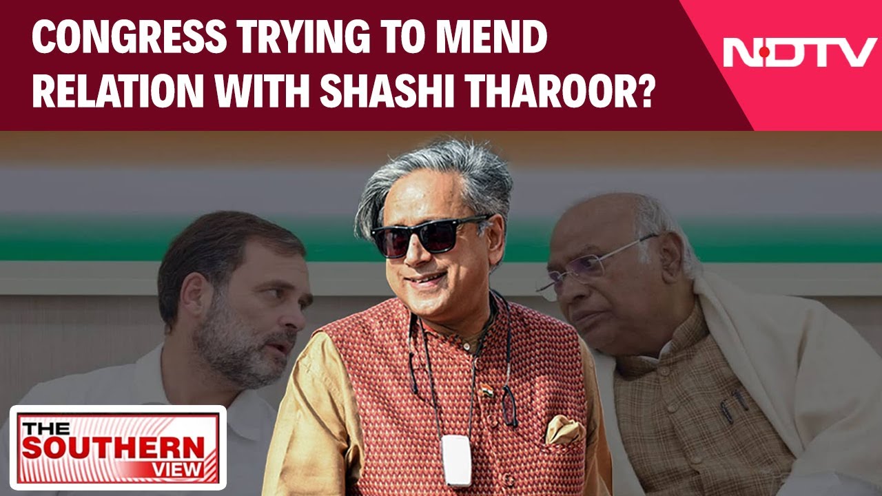 2026 Kerala Elections: Congress Trying To Mend Relation With Shashi Tharoor?