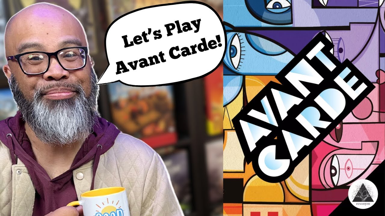 Avant Carde: Deckbuilding a collection of cubist artwork! (solo play through)