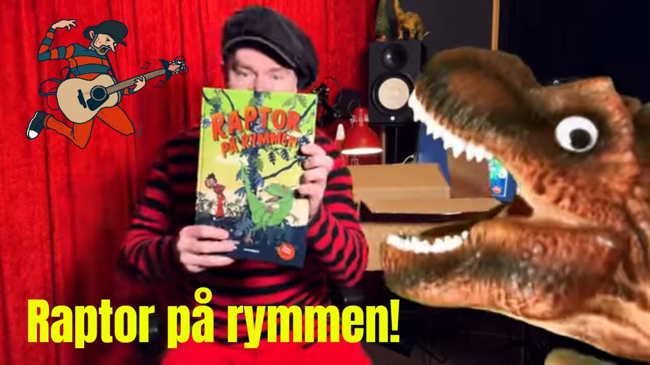Raptor p&aring; rymmen - Pappa Kapsyls nya barnbok