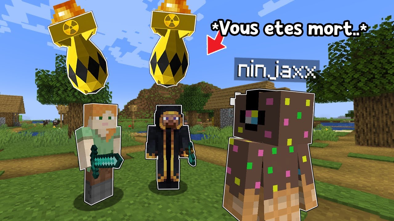 J'ai détruit le Serveur Anti NInjaxx sur Minecraft..