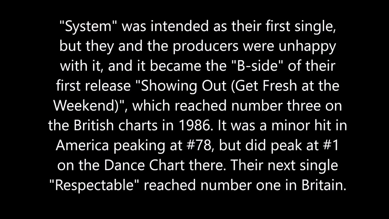 Mel & Kim - Showing Out (Alan Coulthard Technomix for Mastermix)