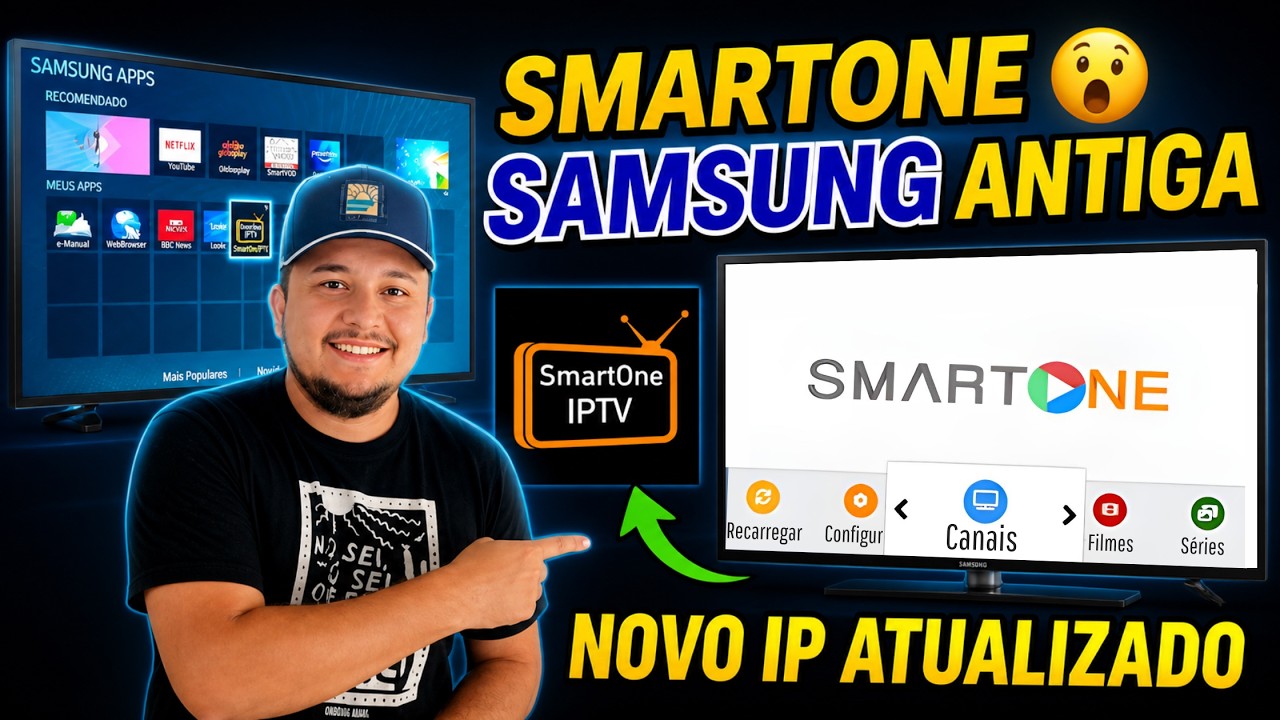Como instalar SmartOne IPTV na TV Samsung Antiga! Atualizado (2026)
