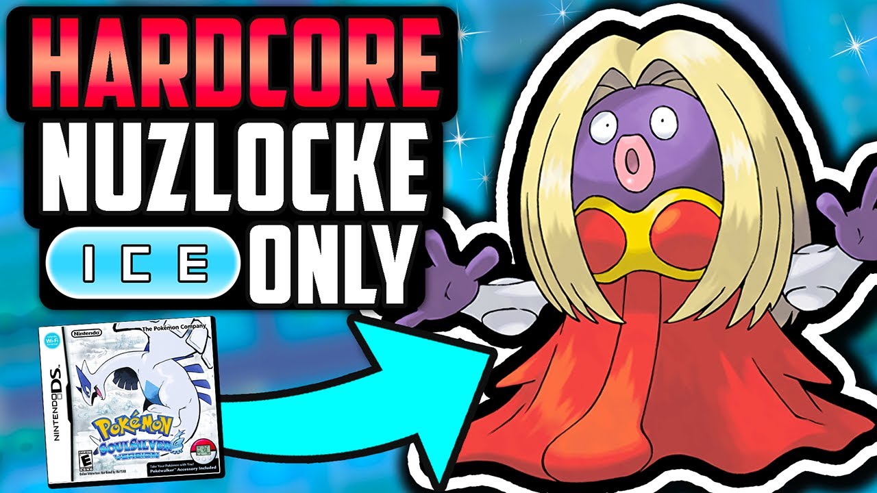МОГУ ЛИ Я ПОБЕДИТЬ ПОКЕМОНА SOULSILVER HARDCORE NUZLOCKE ТОЛЬКО ЛЕДЯНЫМИ ТИПАМИ!? [Джото]