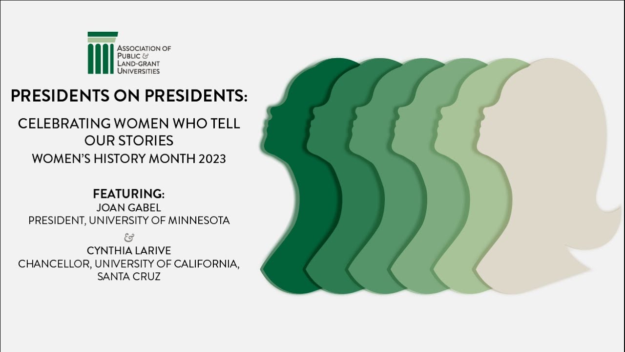 Presidents on Presidents: Celebrating Women Who Tell Our Stories