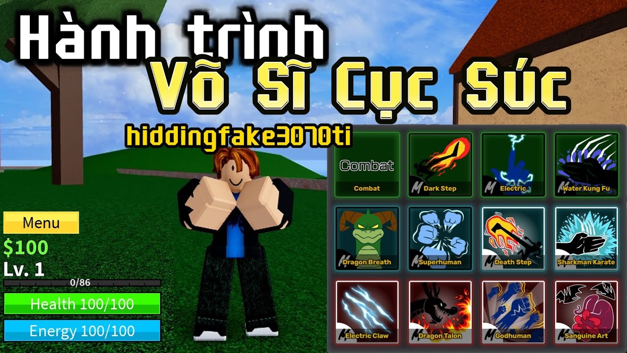 Bloxfruits - Hidding trở thành võ sĩ cục súc - Phần #1 . #hidding #bloxfruit #bloxfruits #bloxpiece