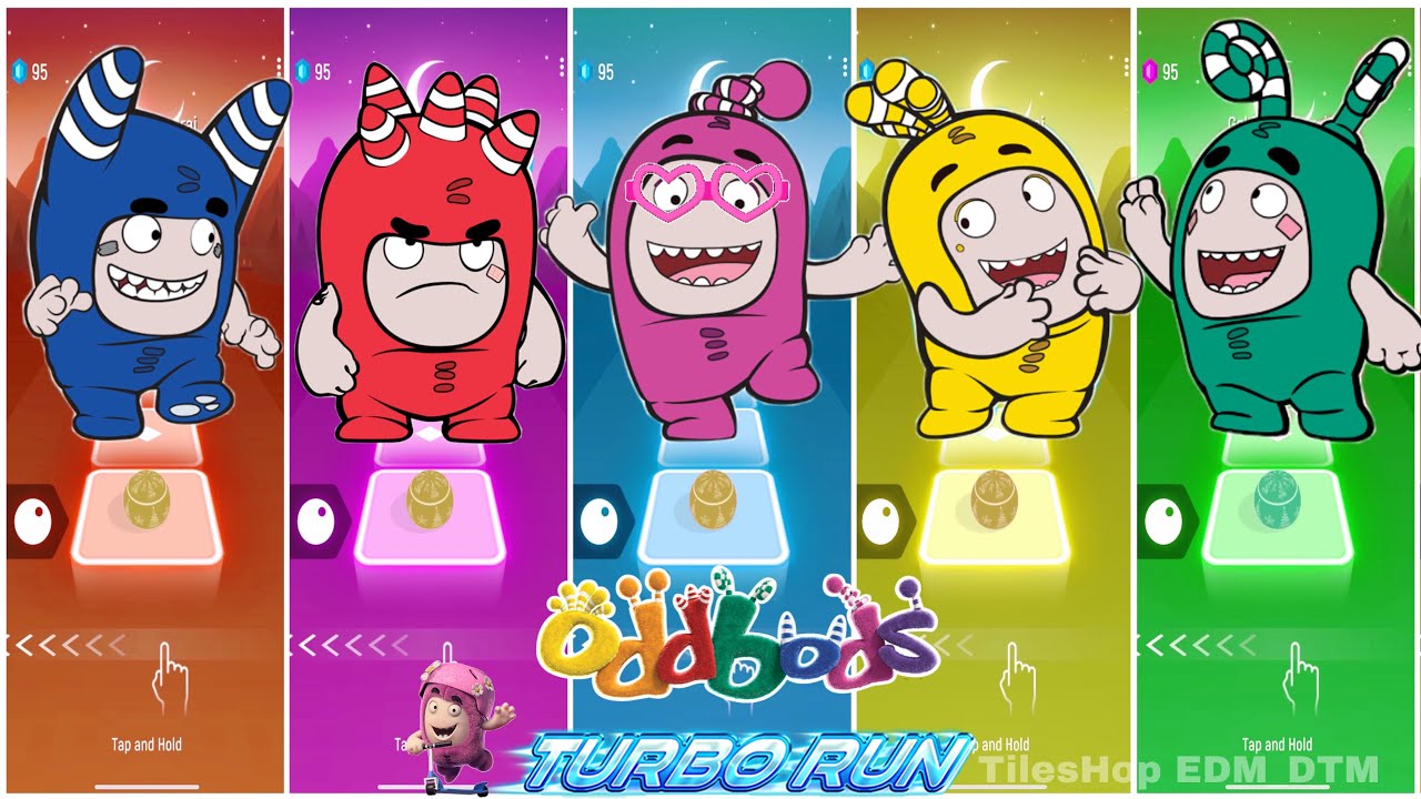Oddbods Pogo 🆚 Oddbods Fuse 🆚 Oddbods Newt 🆚 Oddbods Bubbles 🆚 Oddbods Zee 🎶 Who Will Win?