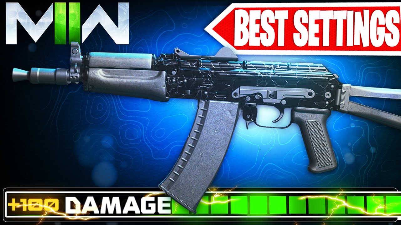 the *BEST* settings to USE in WARZONE 2 + (BROKEN AK74 U Class)
