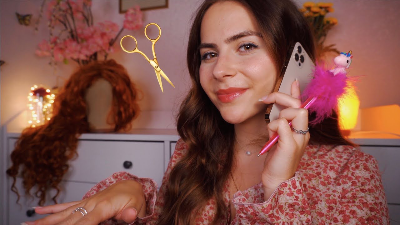 ASMR Empfangsdame + Topstylist Friseur Roleplay 💕