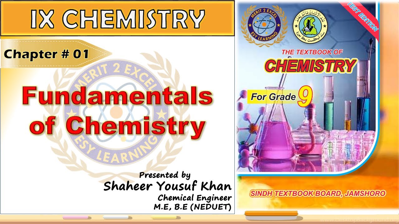 Fundamentals of Chemistry || Chapter 1 Complete || Sindh Board || Class 9 Chemistry || by ykSir