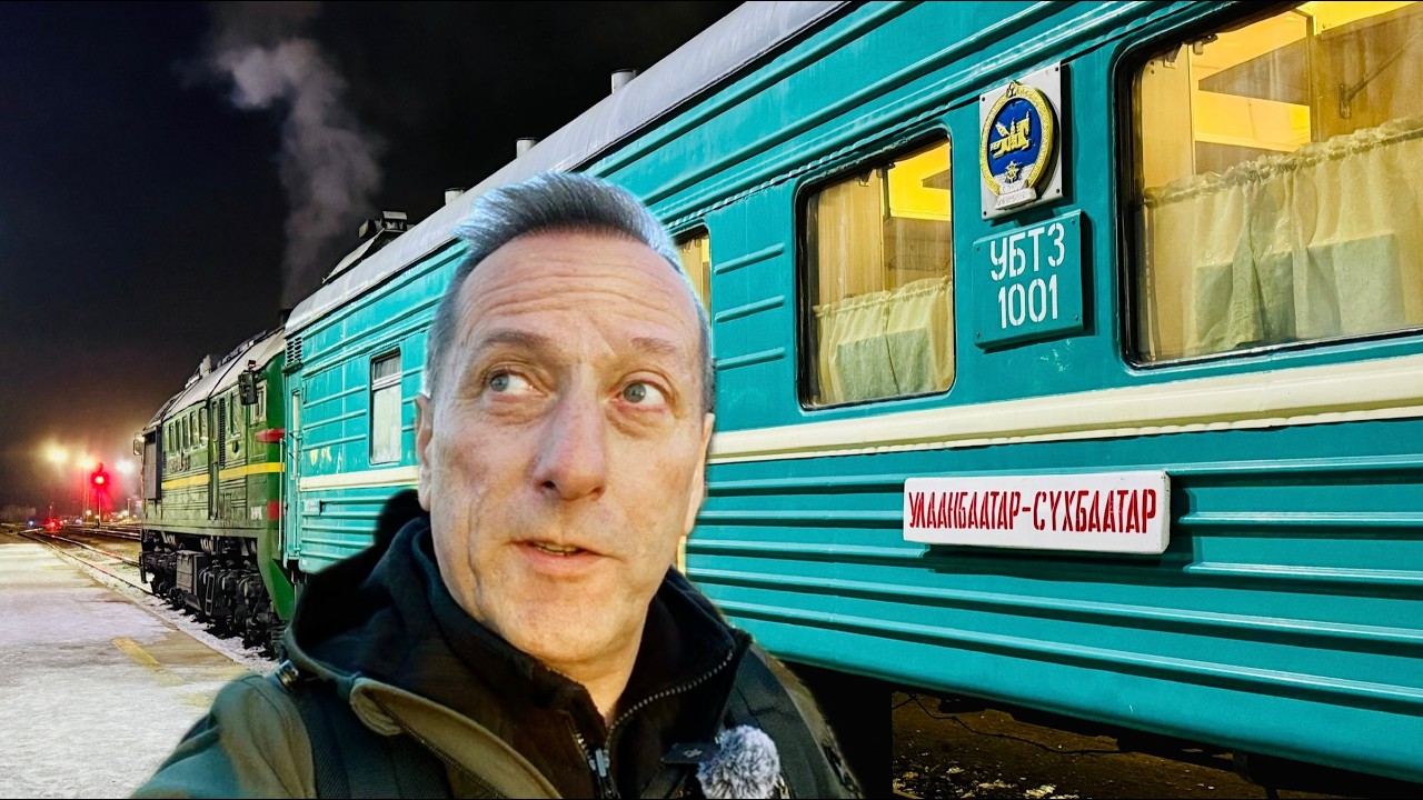 20 Hours on a Mongolian Sleeper Train!