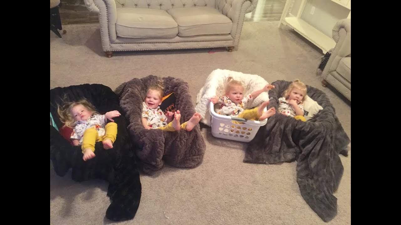 THE GIRLS MAKE NEW BEDS