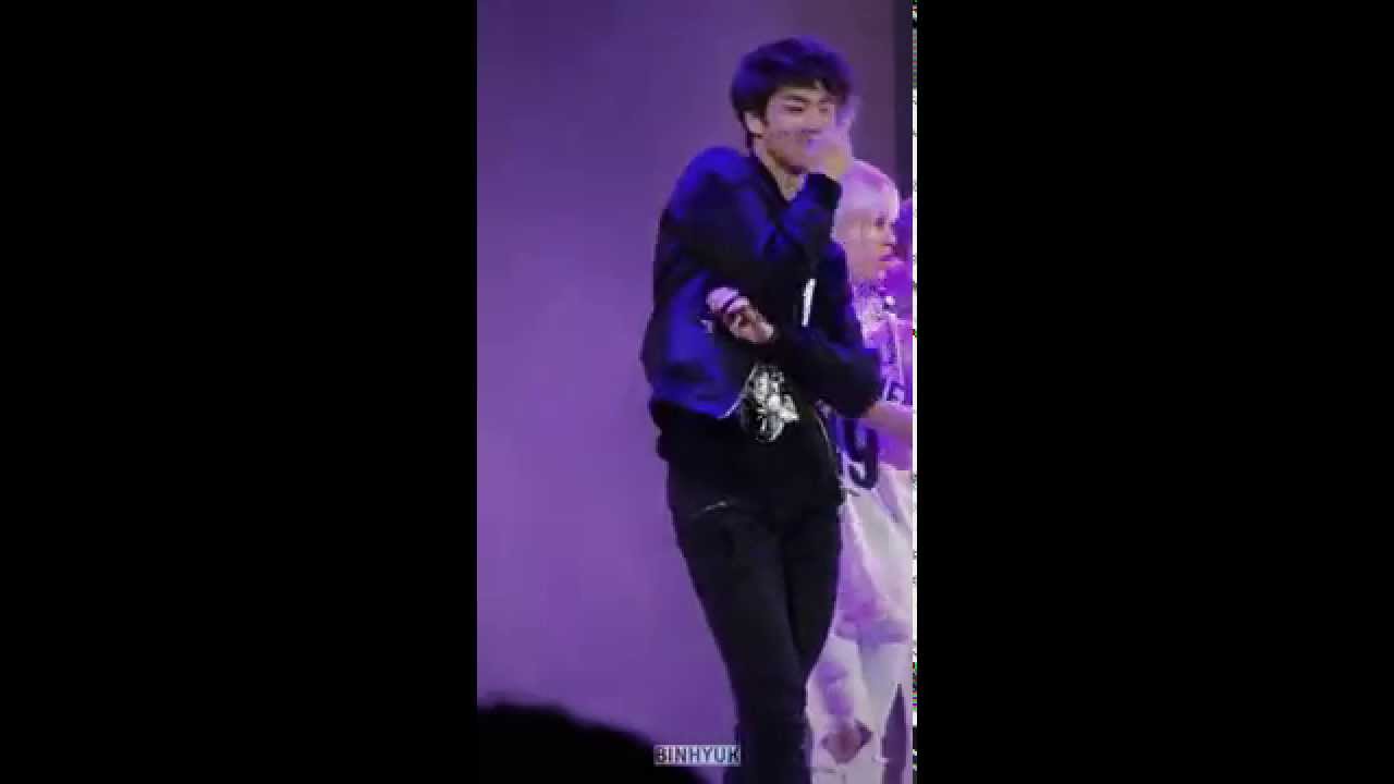 [직캠/FanCAM] 150208 롯데월드 판타지오 아이틴 문빈(MOON BIN) 'TVXQ - Maximum & EXO - 으르렁'