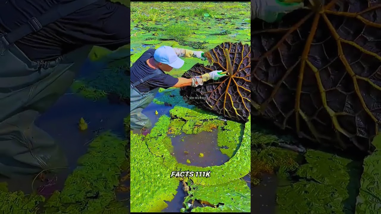 Why smart farmers are harvesting this weird water plant 🌾😲 #agriculture #farmlife #diy