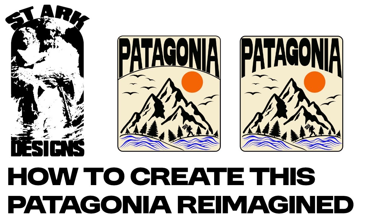 How to create this Patagonia asset reimagined