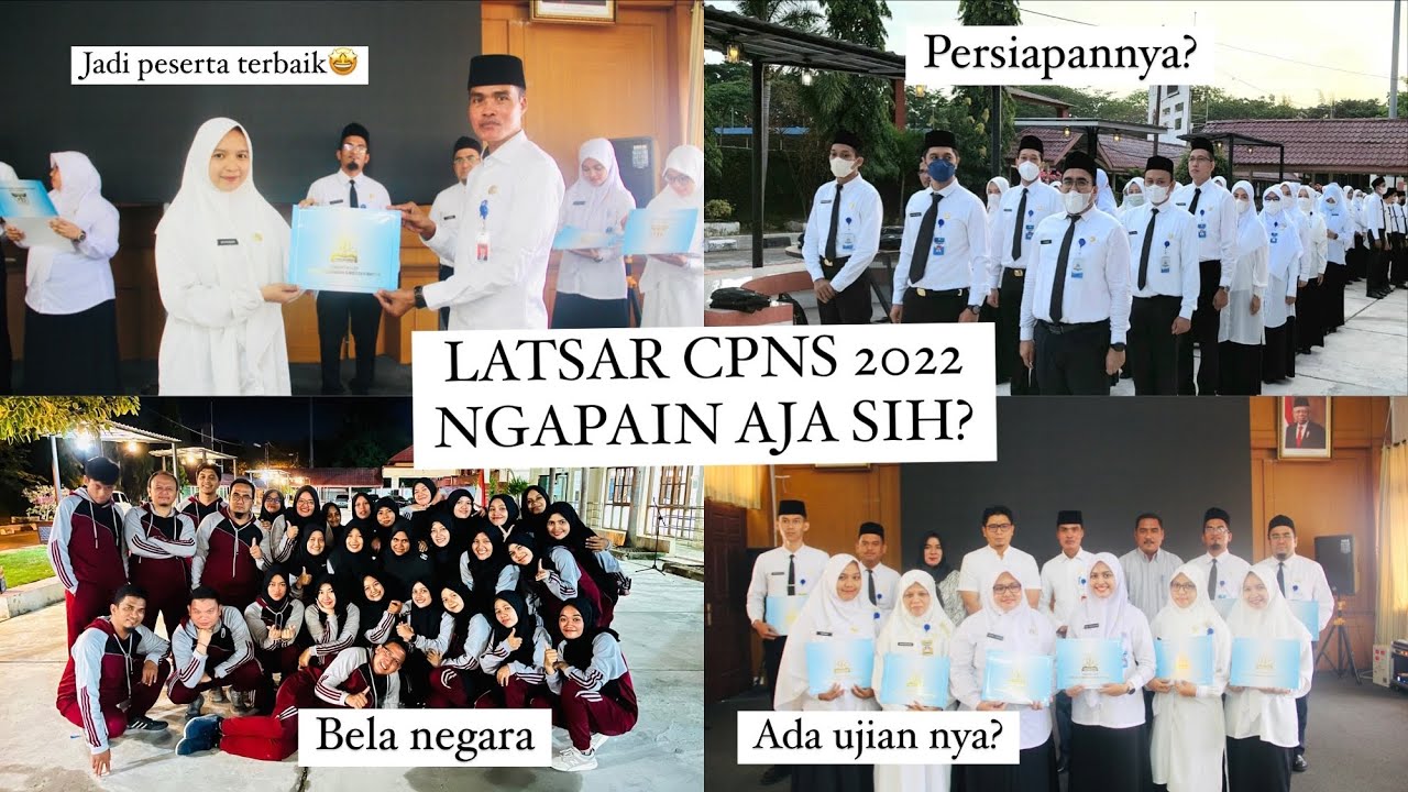 LATSAR CPNS 2022 NGAPAIN AJA? | Pelatihan Dasar CPNS terbaru!!
