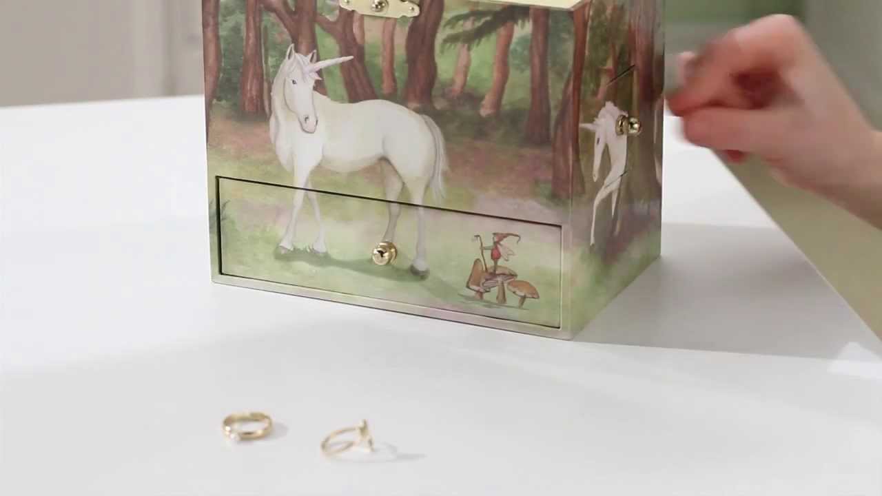 Unicorn Musical Treasure Box by Enchantmints, from Reeves International