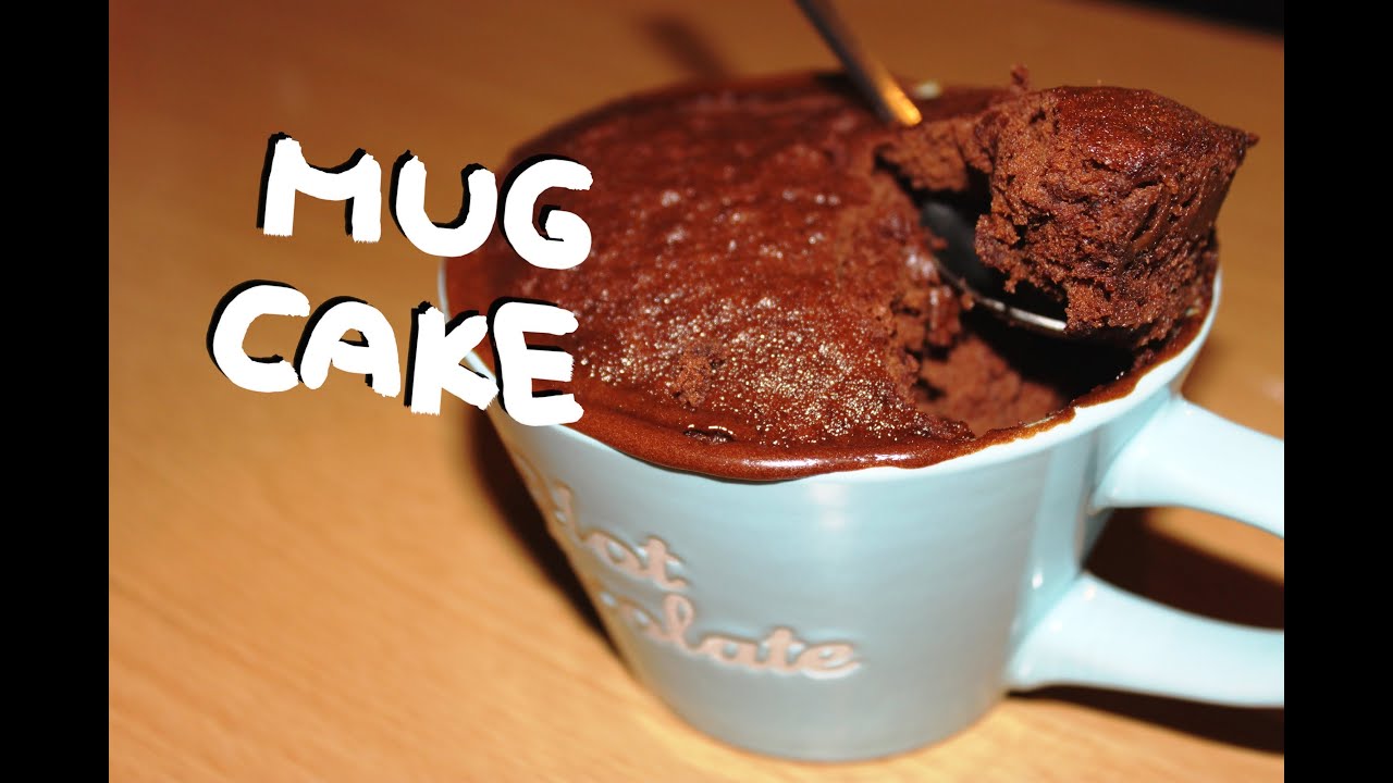How to make a CHOCOLATE MUG CAKE || Student Mealz
