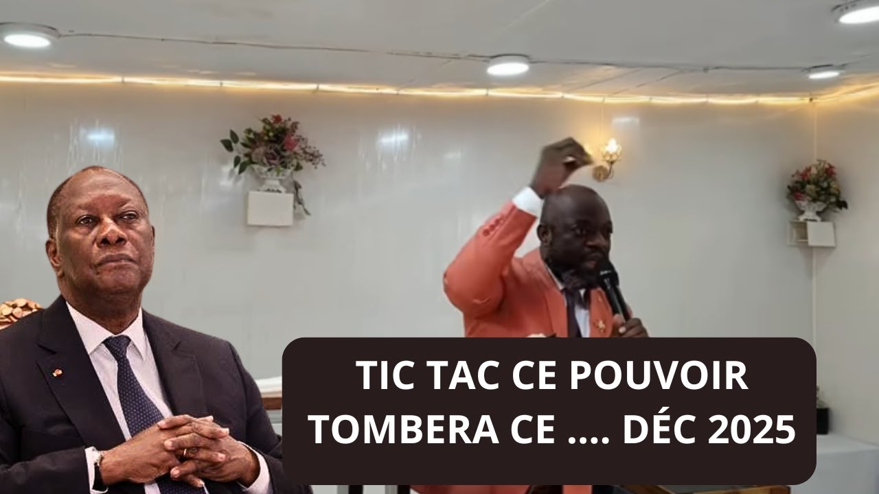 Il donne la DATE EXACTE et le  JOUR où le Pouvoir de OUATTARA tombera écoute jusqu'à la fin