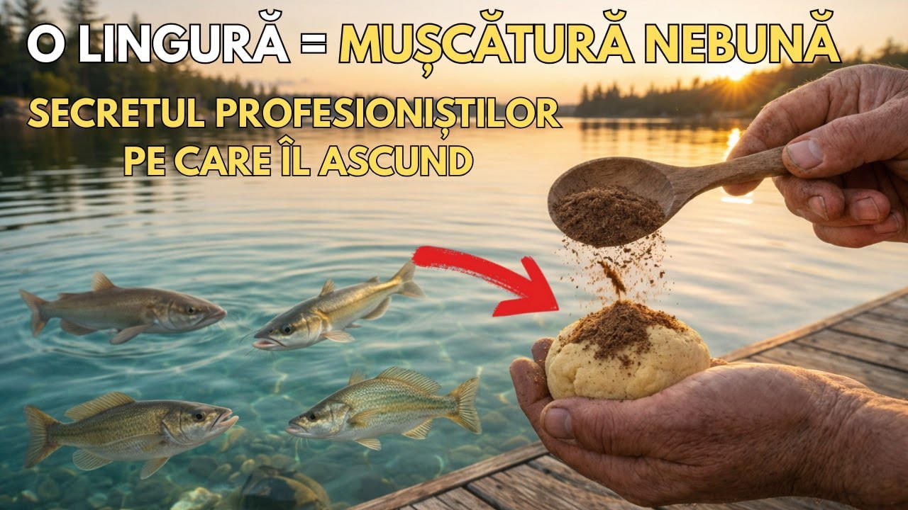 Pune asta în momeală și peștii o vor simți de departe — trucul pe care profesioniștii îl ascund.