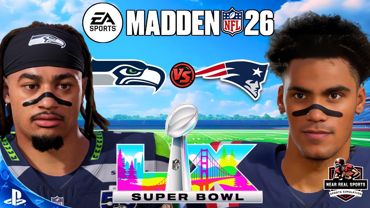 «Сихокс» против «Патриотс» | Супербоул НФЛ | Прогнозы на Madden 26