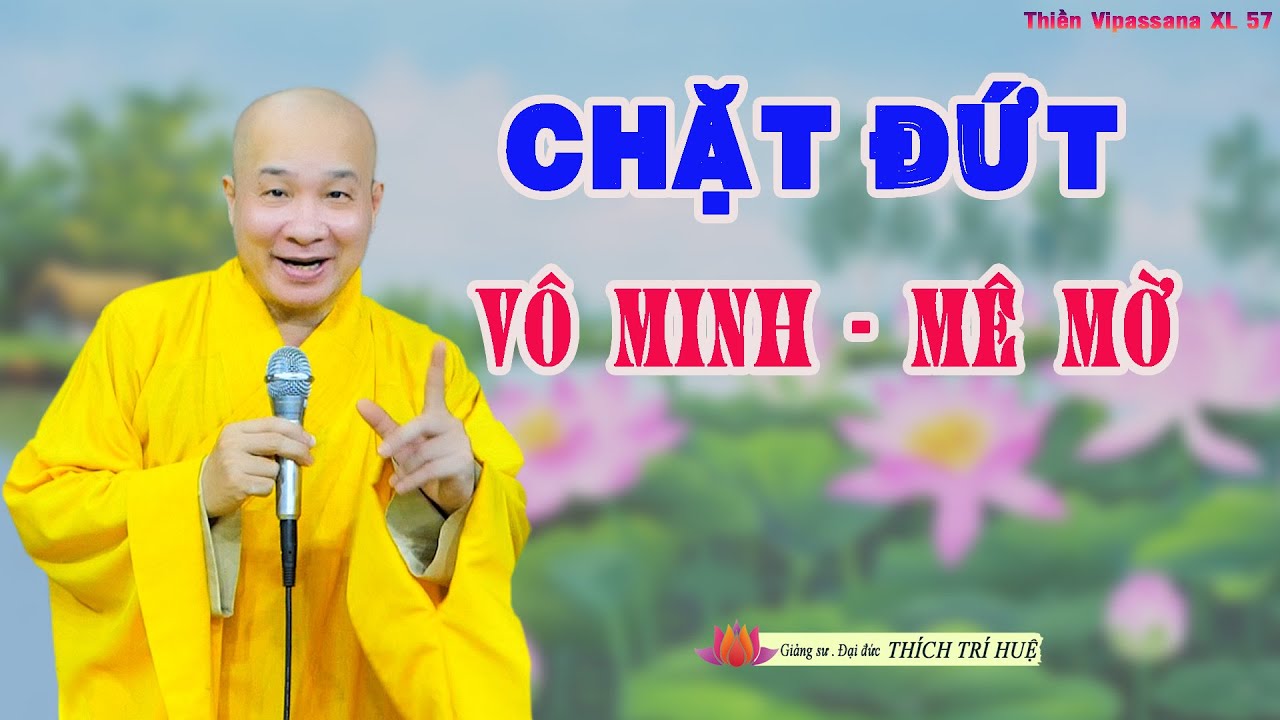 Đoạn Diệt Cắt Đứt Các Tâm Gây Mê Mờ Vô Minh (Rất hay). Thầy Thích Trí Huệ XL57