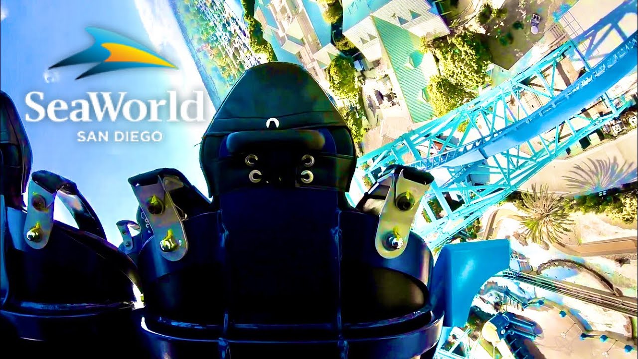 Electric Eel (SeaWorld San Diego) On Ride POV HD GoPro