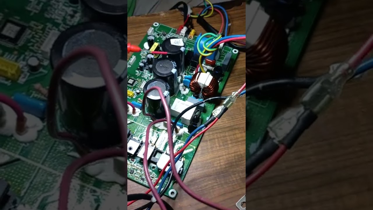 Reparación de targeta hisense 24 btu