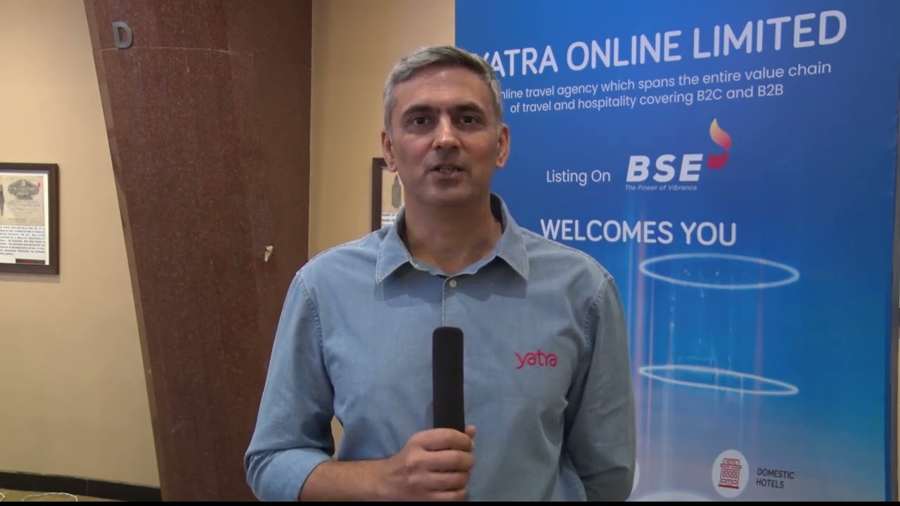 Mr. Dhruv Shringi, CEO, Yatra Online Limited shares his experience of listing on BSE.