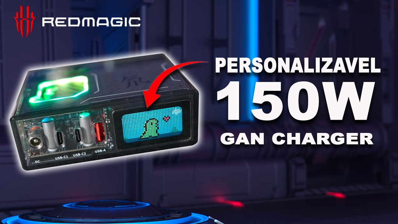 Redmagic Dao 150W - Carregador Customizável Interativo  [Português]